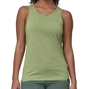 Patagonia Capilene Cool Daily Top Womens XS Green Sleeveless Racerback Tank